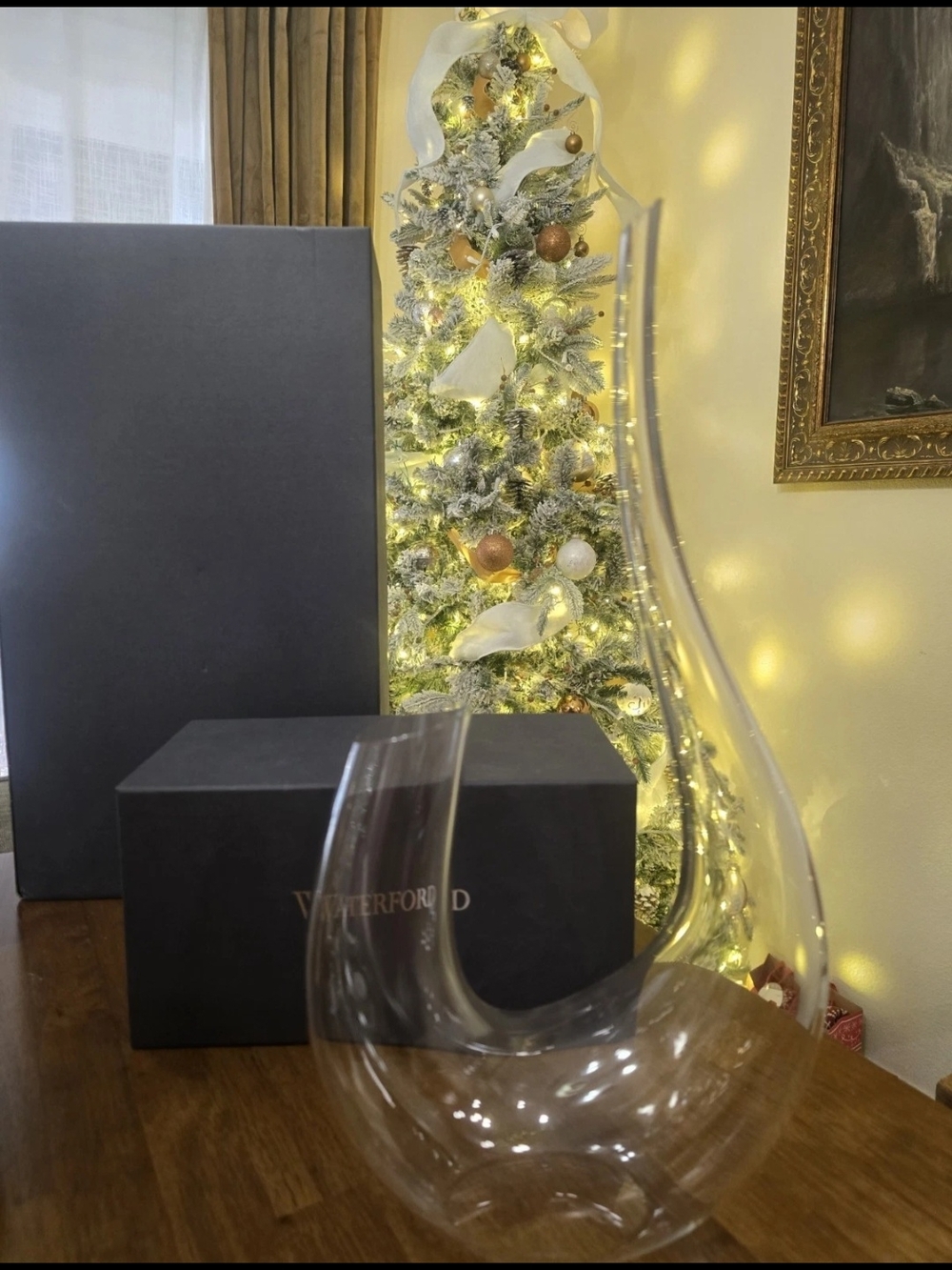Elegance Tempo Decanter by Waterford With Original Box And Protective Pieces